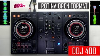 Rotina Open Format Na Pioneer DJ DDJ 400 [upl. by Wilmott]