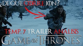 Juego de Tronos Trailer Análisis  Temporada 7 [upl. by Zeni]