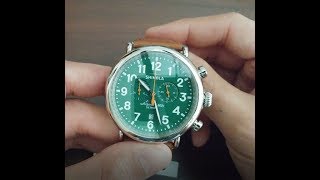 Shinola Runwell Chronograph 47MM [upl. by Neelyak965]