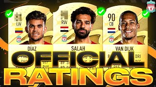 OFFICIAL LIVERPOOL IN FIFA 23✅ Fut 23 Player Ratings🔥 [upl. by Erl148]