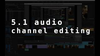 51 Audio Channel SFX Editing for Vidders  Adobe Premiere [upl. by Hannon649]