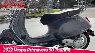 2022 Vespa Primavera 50 Touring [upl. by Rooney748]