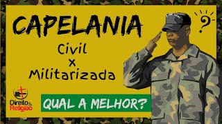 Capelania Civil ou Militarizada qual a melhor  Curso de Capelania [upl. by Sacksen]