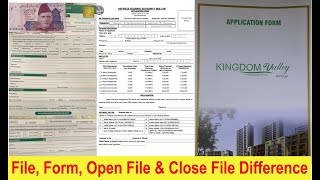 What is Open File Difference Between Open File Forms Close File and Booking Plot on Installments [upl. by Chariot]