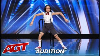 Noah Epps Flexible 11YearOld Tells a Story Through His Unique Moves [upl. by Llirred181]