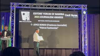 Joyce Kondo Takes the 2023 Visual Storytelling Award [upl. by Legim]