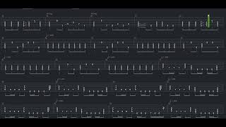 Diadems Tab by Megadeth  Guitar only  Guitar tab [upl. by Bergerac424]