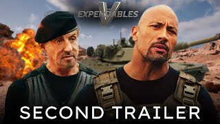 THE EXPENDABLES 5 Trailer 2 HD Dwayne Johnson Sylvester Stallone Keanu Reeves  Fan Made [upl. by Ennovoj]