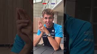 Alex Albon tells us why we need a Thailand Grand Prix 🇹🇭 formula1 williamsracing shorts [upl. by Otilia]