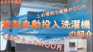 【アイリスオオヤマ】安くて便利な洗剤自動投入洗濯機の紹介【おすすめ商品】 [upl. by Garibull228]