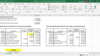 PRACTICO 3 CONCILIACIÓN BANCARIA [upl. by Picardi]
