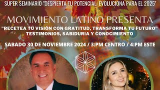 SUPER SEMINARIO EVOLUCION PARA 2025 CON DRA BRENDA GABILONO Y PR RUBEN LOZANO [upl. by Nairrod]