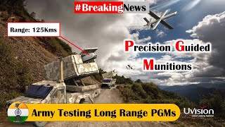 Army testing long range PrecisionGuided Munitions PGMs [upl. by Lolly]