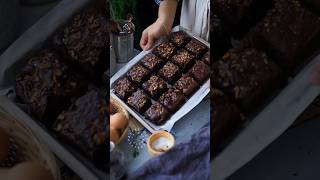 Best Chocolate Brownies recipe food shortvideo [upl. by Dacia8]