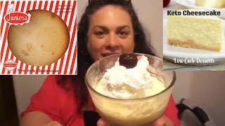 Keto 1 Net Carb MOST DELICIOUS 90 Second Cheesecake Recipe How to make it Juniors Style [upl. by Archibald]