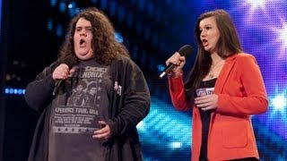 Opera duo Charlotte amp Jonathan  Britains Got Talent 2012 audition  UK version [upl. by Alfons]