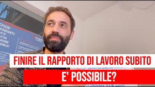 Lavoro badante terminare un rapporto di lavoro subito è possibile Ecco la spiegazione [upl. by Toomay]