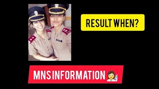 MNS Bsc nursing result when  MNS information  MNS 2024 final merit when  Army Bsc nursing [upl. by Maura]