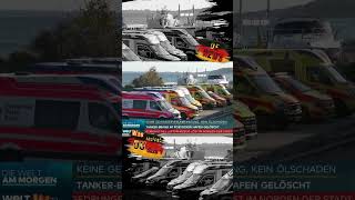 Brandursache unklar Schiff marode de deutsch germany news wirtschaft new shorts öl brand [upl. by Llecrad]