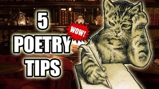 5 Uncommon POETRY TIPS to Instantly Write BETTER POEMS [upl. by Yclek254]