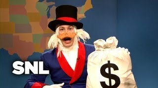 Weekend Update Scrooge McDuck  Saturday Night Live [upl. by Page380]