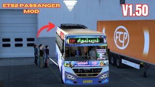 🎀 Ets2 Tnstc journey bus mod pickup and drop job [upl. by Jochbed594]