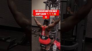 THE PROBLEM WITH TYPICAL BACK WORKOUTS FULL BACK WORKOUT [upl. by Waldo803]