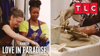 Cousin Pottery Class  90 Day Fiancé Love in Paradise  TLC [upl. by Ermey]