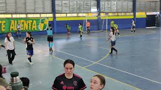 2024 1er Tiempo 4ta Div AFA Futsal Fem Atlanta Vs Libertadores [upl. by Jary]