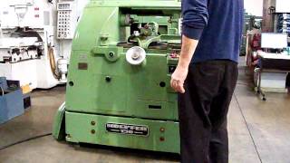 Koepfer 150 Gear Hobbing Machine [upl. by Finny]