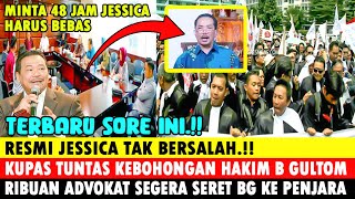 AKHIRNYA KEBOHONGAN HAKIM B GULTOM DIBONGKAR AYAH MIRNA SALIHIN PUCAT JESSICA WONGSO SEGERA BEBAS [upl. by Stelmach]