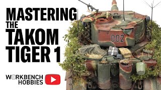 TIGER 1 in 135th  Mastering painting and weathering techniques [upl. by Atinahc564]