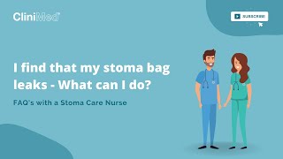 I find that my stoma bag leaks what can I do  Dawn Buswell Clinical Lead Stoma Nurse [upl. by Ssyla833]