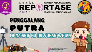 MI Maarif NU 1 Dawuhan Wetan Putra  Adu Teknik Ketangkasan Pramuka Melalui Lomba Pionering [upl. by Nalliuq]