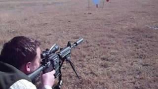 LMT 14 5quot AR15 AAC M42000 SuppressorACOG TA11F on the Pawnee [upl. by Aschim]