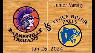 Barnesville JV Boys vs TRF [upl. by Erny]