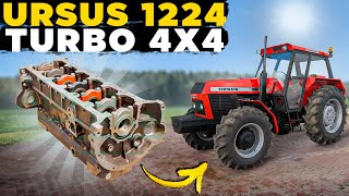 URSUS 1222 TURBO 4X4  Powrót SILNIKA ze SZLIFU [upl. by Fokos243]