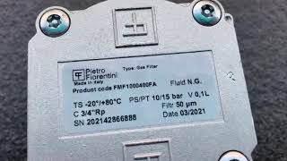 Pietro Fiorentini Gas Filter FMF1000400FA l บริษัท เอดีดี เฟอร์เนส จำกัดAdd Furnace CoLtd [upl. by Issie145]