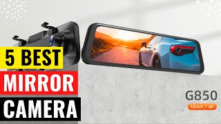 Top 5 Best Rear View Mirror Camera Review in 2023 [upl. by Nadnarb120]