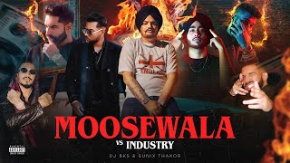 Sidhu Moose wala x Industry Part 1  DJBKS amp Sunix Thakor  Mega Mashup  Latest Punjabi Mashup [upl. by Gradeigh]