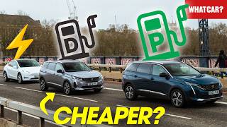 PETROL vs DIESEL vs ELECTRIC CAR – which is REALLY cheaper  What Car [upl. by Allwein974]