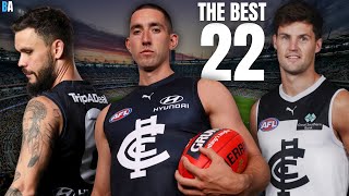 The Carlton Best 22  Defenders  AFL 2024 [upl. by Ronaele]