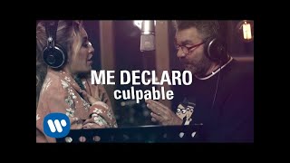 Mijares amp María José  Me Declaro Culpable Lyric Video [upl. by Otreblanauj621]