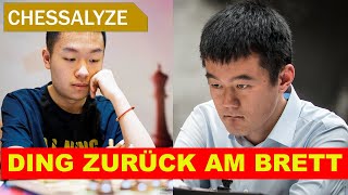 Zwei schachliche quotKatastrophenquot  Wei Yi vs Ding Liren  China Chess King 2023 [upl. by Lebna]