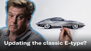 Reimagining the iconic Jaguar Etype  Chip Foose Draws a Car  Ep5 [upl. by Aipmylo]