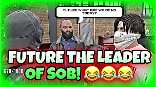 Besties Future Is The Leader Of SOB  NoPixel GTA RP  NoPixel Clips [upl. by Elmer]