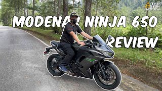 2023 Modenas x Kawasaki Ninja 650 Review [upl. by Haisi463]