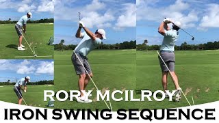 Rory Mcilroys Iron Swing SequenceSlow Motion [upl. by Svetlana]