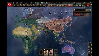 HOI4 Turkey  Ottoman Empire Hardly Anything Sevres [upl. by Zehcnas]