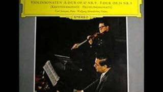 W Schneiderhan amp C Seemann play Beethoven Kreutzer 1 Mov [upl. by Lurette]